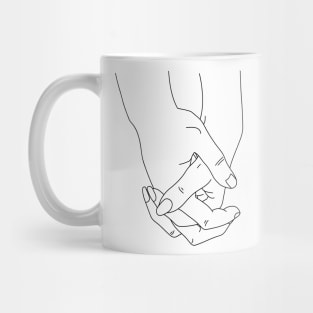 Holding Hands Mug